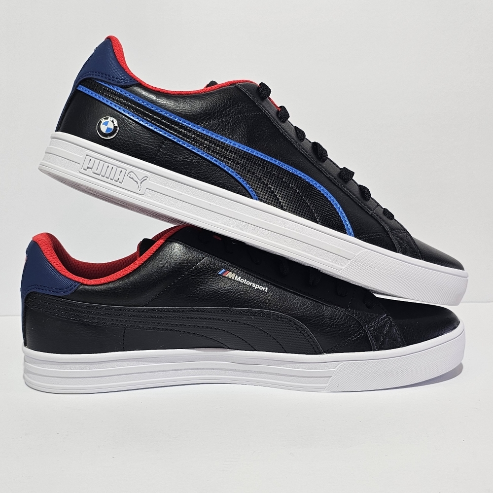 Puma BMW MMS Smash Vulc V3 LO Shoes (Men's 12)